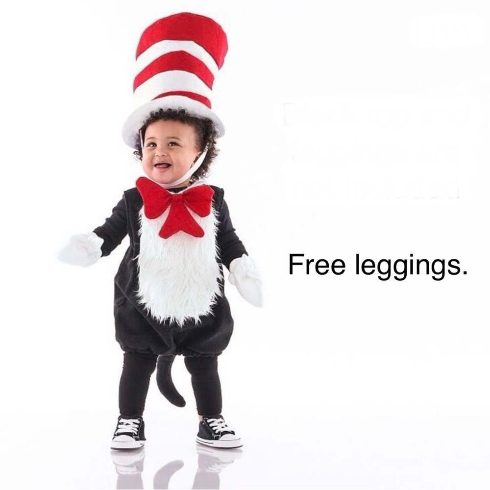 Pottery Barn kids The cat in the hat costume